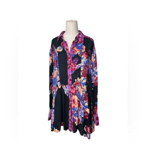 FREE PEOPLE - Brunch A Bunch Floral Tunic - Picture 5 of 7